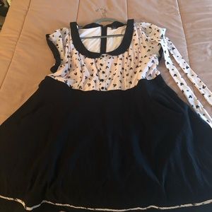 Semi formal mid length dress